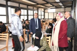 IMG 20260110 WA0013 1 تمريض السويس بمشاركة 1700 طالب.. انتظام امتحانات تمريض السويس والمعهد الفني للتمريض موقع في الجامعة