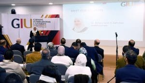 لأول مرة في مصر والشرق الأوسط.. الجامعة الألمانية الدولية تستضيف ملتقى ممارسات التصنيع الآلي الدوائي الجيد 5 ملتقى ممارسات التصنيع الآلي الدوائي الجيد العالمي