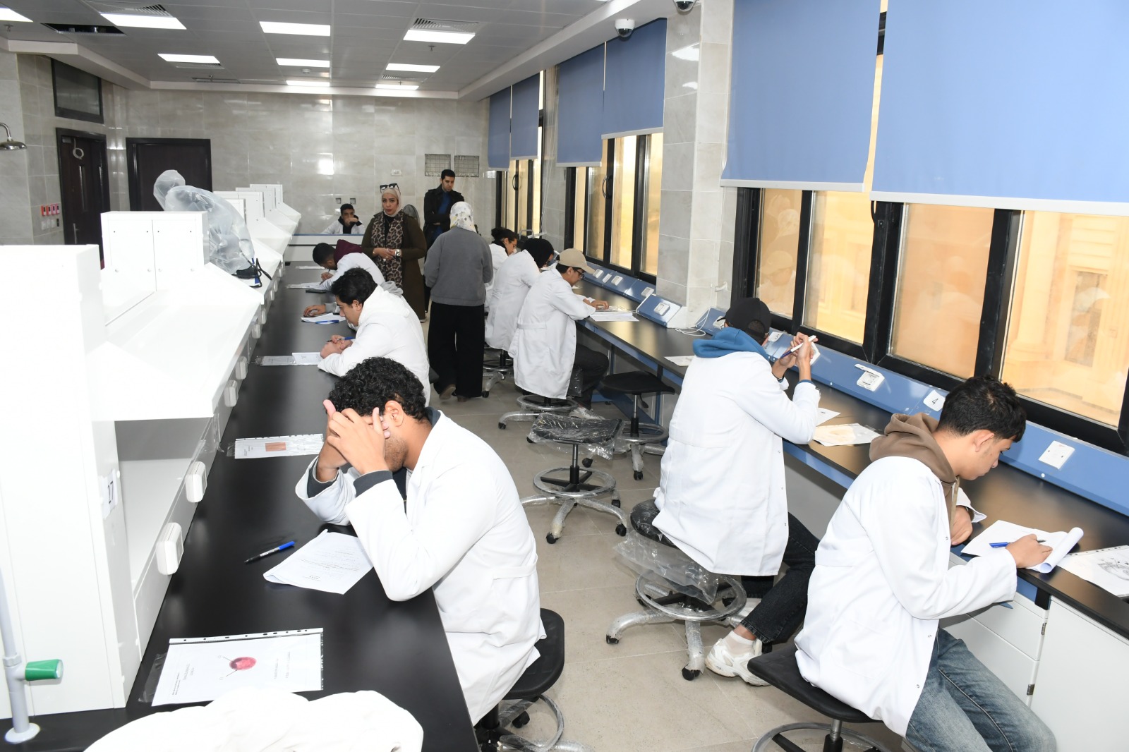 جامعة الإسماعيلية الأهلية تنظم امتحان الأوسبي للطلاب