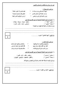 IMG 20260116 WA0096 نماذج نماذج استرشادية لمادة اللغة العربية لطلاب الصف الثالث الإعدادي بالبحيرة والدقهلية موقع في الجامعة
