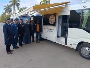 جامعة الأزهر تطلق المرحلة الأولى من الوحدات الطبية المتنقلة لخدمة المواطنين في المناطق النائية 6 جامعة الأزهر تبدأ تشغيل الوحدات الطبية المتنقلة