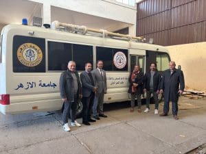 جامعة الأزهر تطلق المرحلة الأولى من الوحدات الطبية المتنقلة لخدمة المواطنين في المناطق النائية 2 خطوات للوحدات الطبية المتنقلة بجامعة الأزهر لدعم المبادرات الرئاسية