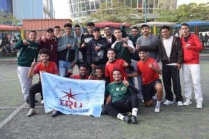 IMG 0262 المصرية الجامعة المصرية الروسية تختتم بطولة "كأس الجامعة لكرة القدم" موقع في الجامعة
