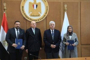 وزير التعليم العالي يوقع اتفاقية تعاون بين بنك المعرفة والمجلس العربي للاختصاصات الصحية لتعزيز التدريب الطبي الرقمي 3 IMG 0395 التعليم العالي وزير التعليم العالي يوقع اتفاقية تعاون بين بنك المعرفة والمجلس العربي للاختصاصات الصحية لتعزيز التدريب الطبي الرقمي موقع في الجامعة