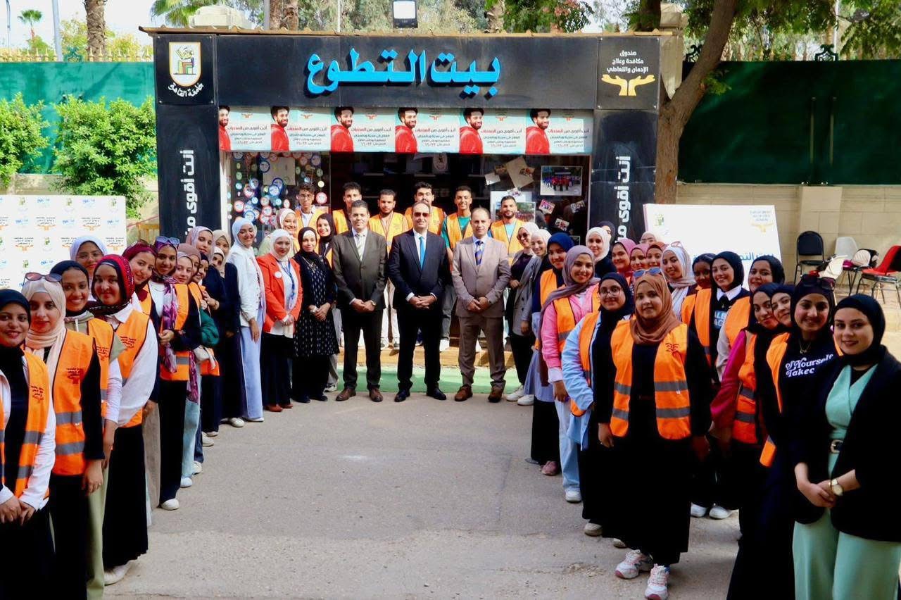 IMG 0399 مدير مدير صندوق مكافحة وعلاج الإدمان: أكثر من 4000 نشاط توعوي ضد المخدرات في 8000 مدرسة وجامعة خلال 2025 موقع في الجامعة