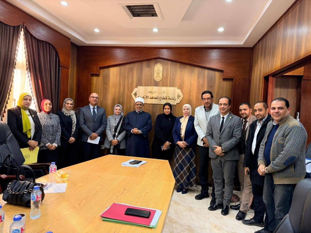 IMG 0412 حملة معًا لحياة صحية للطلاب.. مبادرة وطنية للكشف المبكر عن السمنة والأنيميا بالمعاهد الأزهرية موقع في الجامعة