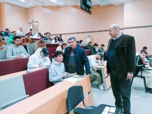 IMG 0567 التكنولوجية رئيس جامعة أسيوط الجديدة التكنولوجية يتابع سير امتحانات الفصل الدراسي الأول للعام 2025/2026 موقع في الجامعة
