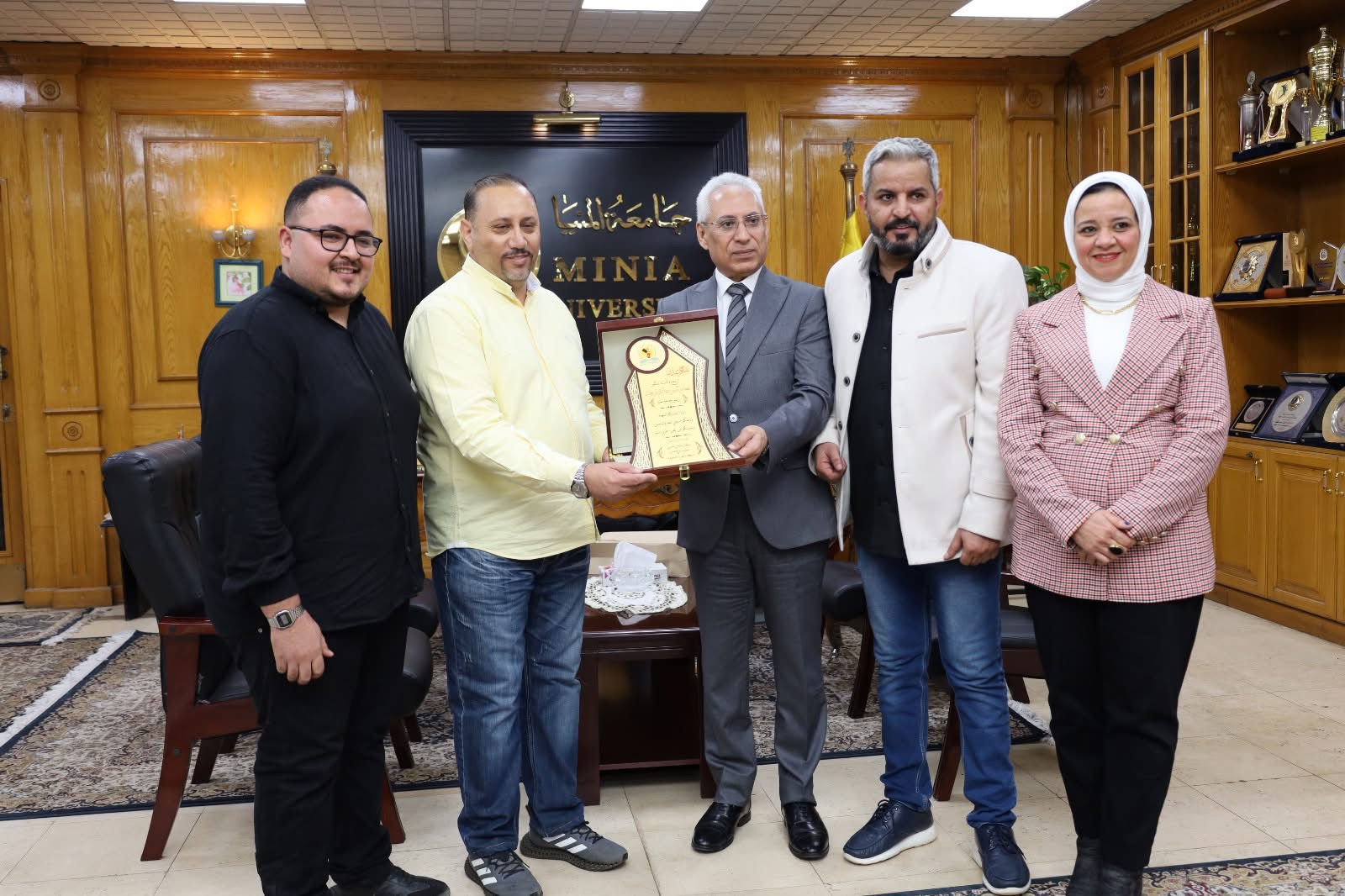 IMG 0608 المنيا جامعة المنيا تحتضن الوافدين.. تسهيلات وإسكان متطور لطلاب الدراسات العليا موقع في الجامعة