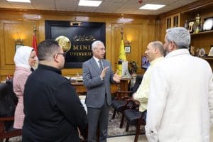 IMG 0610 المنيا جامعة المنيا تحتضن الوافدين.. تسهيلات وإسكان متطور لطلاب الدراسات العليا موقع في الجامعة
