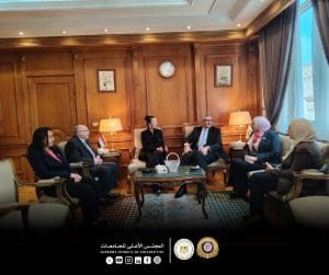 المجلس الأعلى للجامعات يستضيف نائبة رئيس جامعة نورث كارولاينا لتعزيز تطوير البرامج البينية 3 IMG 0683 الأعلى المجلس الأعلى للجامعات يستضيف نائبة رئيس جامعة نورث كارولاينا لتعزيز تطوير البرامج البينية موقع في الجامعة