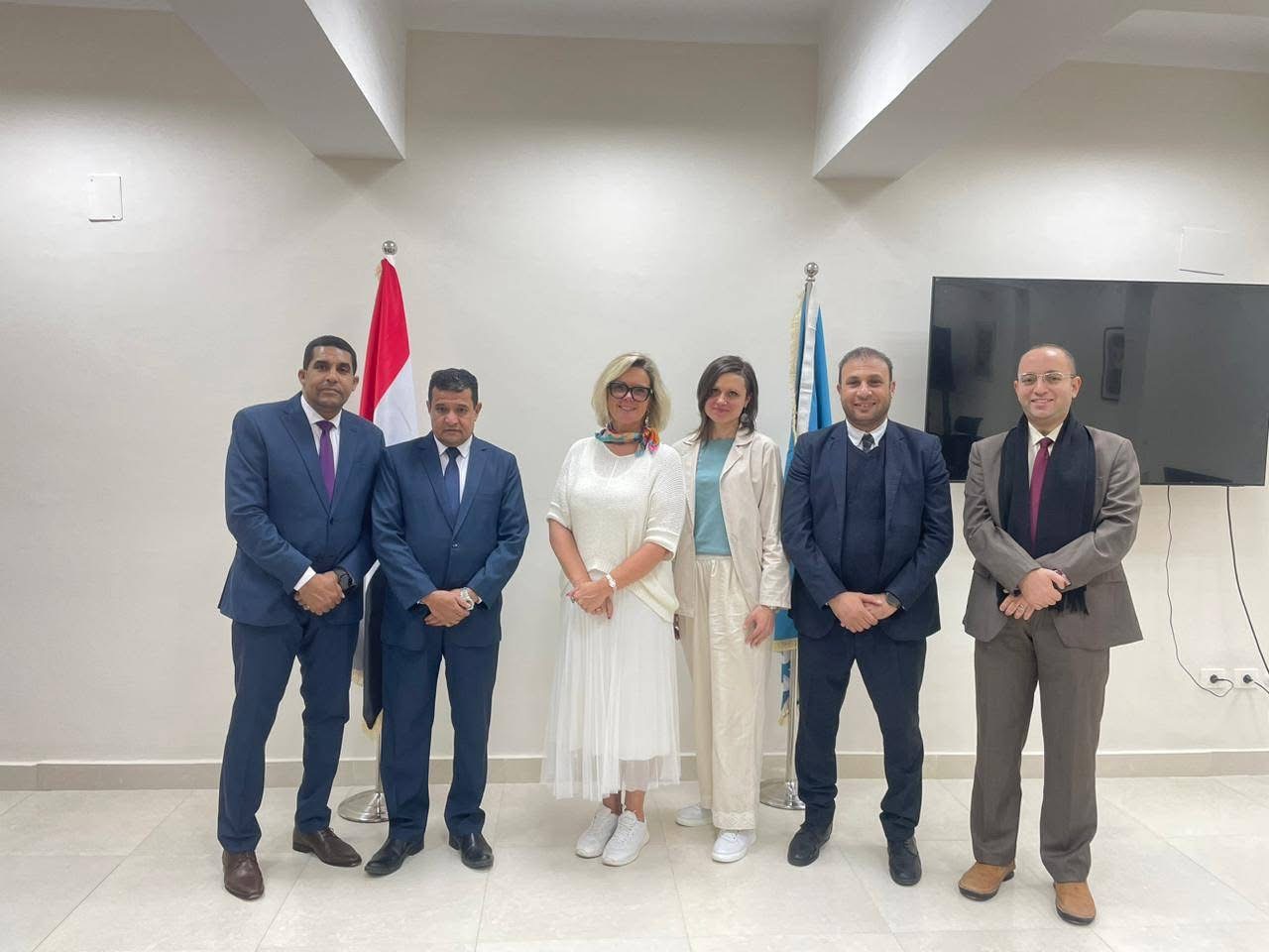 IMG 0761 الأقصر جامعة الأقصر الأهلية تستقبل وفدًا أكاديميًا من لاتفيا لبحث التعاون الدولي موقع في الجامعة