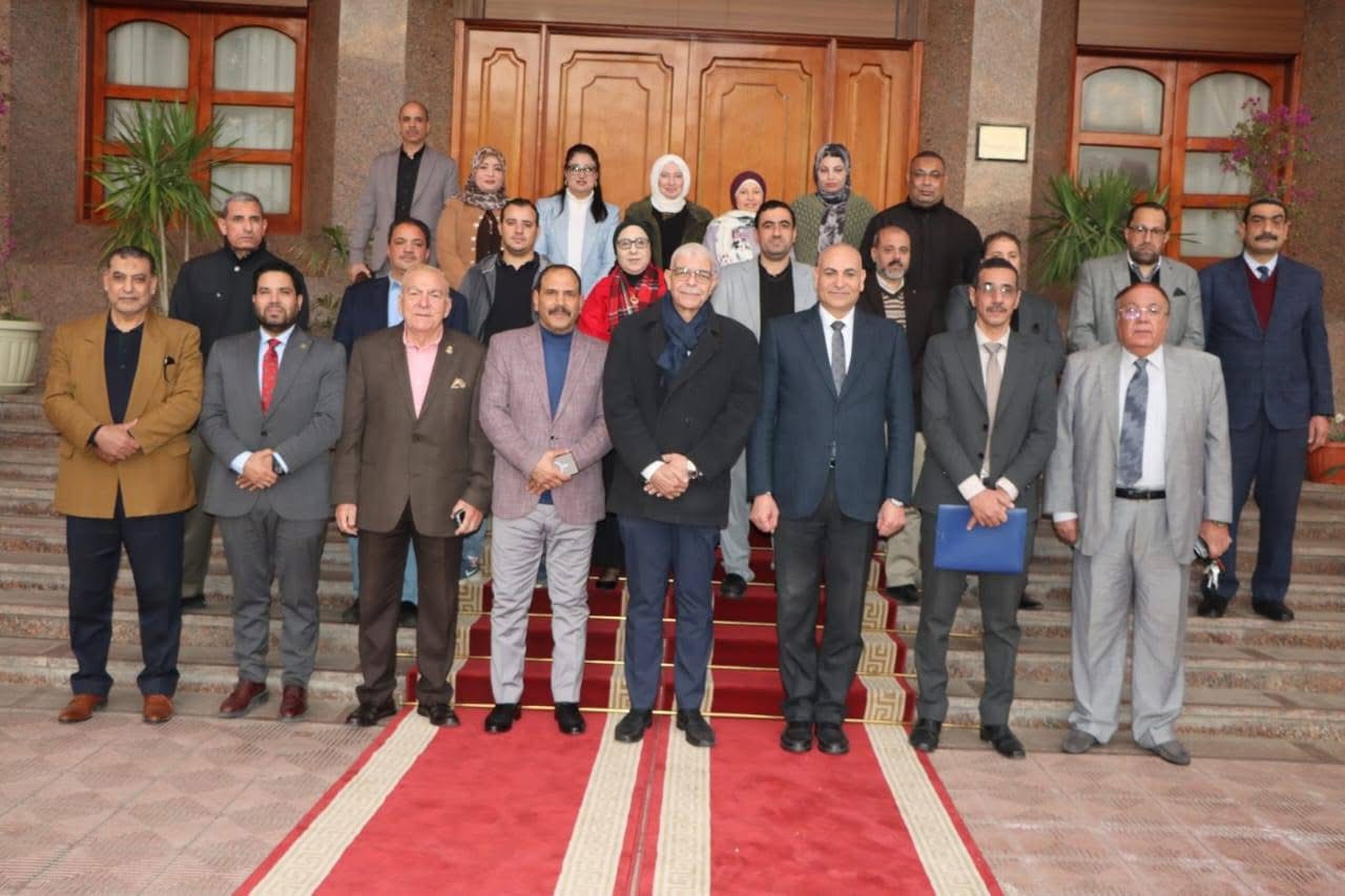 IMG 0800 المنوفية رئيس جامعة المنوفية يقود مبادرة تنموية شاملة لتحويل «ميت عافية» إلى نموذج للقرية المستدامة موقع في الجامعة