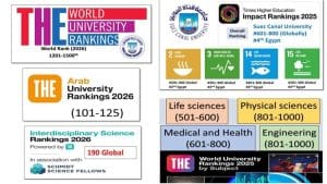 IMG 0974 السويس جامعة قناة السويس تتقدم بقوة في التصنيفات الدولية لعام 2025 وتثبت ريادتها محليًا وعالميًا موقع في الجامعة