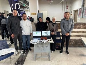 IMG 0984 منصورة طلاب هندسة الميكاترونكس بالمنصورة الأهلية يعرضون مشاريع مبتكرة في تحليل الحركة والقوى موقع في الجامعة