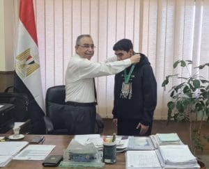 جامعة فاروس تحتفي بإنجاز بطلها في تنس الطاولة بعد حصد فضية كأس مصر 2 IMG 1142 فاروس جامعة فاروس تحتفي بإنجاز بطلها في تنس الطاولة بعد حصد فضية كأس مصر موقع في الجامعة