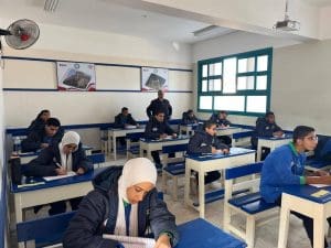 IMG 1155 اختبار اختبارات الترم الأول تنطلق بمدارس التكنولوجيا التطبيقية وسط إجراءات منظمة موقع في الجامعة