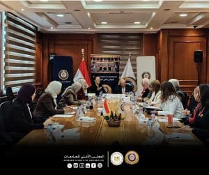 IMG 1252 المجلس المجلس الأعلى للجامعات ينظم أولى ورش العمل حول نُظُم البرامج البينية والنماذج العالمية الرائدة موقع في الجامعة