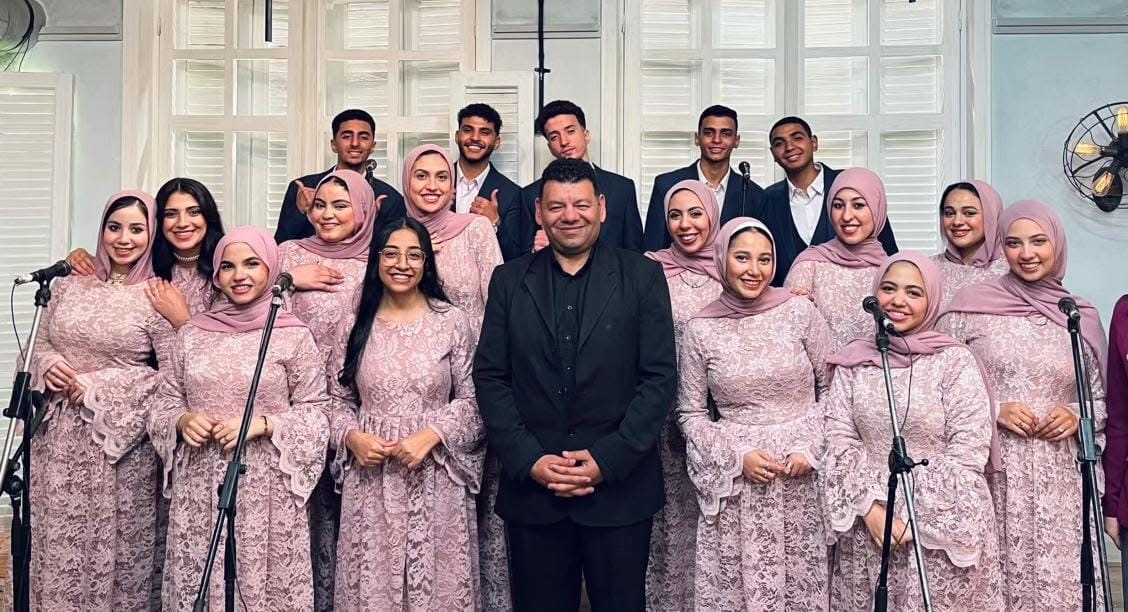 IMG 1401 جامعة بني سويف منتخب كورال جامعة بني سويف يتأهل للنهائيات في مهرجان إبداع الـ14 ويبرز المواهب الفنية للطلاب موقع في الجامعة