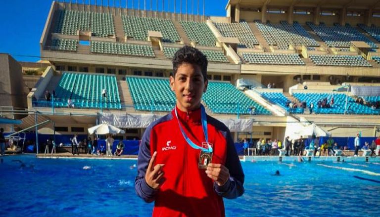 IMG 2245 السباح يوسف عبد الملك بعد واقعة السباح يوسف عبد الملك.. وزارة الشباب توضح قراراتها وإجراءات حماية حقوق اللعبة والرياضيين موقع في الجامعة