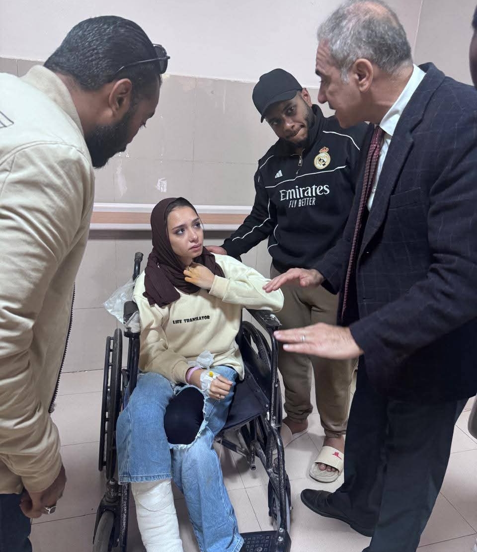 IMG ٢٠٢٦٠١٠١ ١٨٤٠٢٣ جامعة أسوان جامعة أسوان توفر رعاية عاجلة للطلاب المصابين أثناء متابعة امتحانات المعهد الفني للتمريض موقع في الجامعة