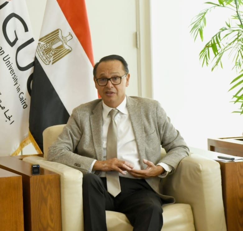الدكتور أشرف منصور، رئیس مجلس أمناء الجامعة الألمانية بالقاهرة ورئیس مجلس الأمناء المشارك بالجامعة الألمانية الدولية بالعاصمة الإدرية الجديدة