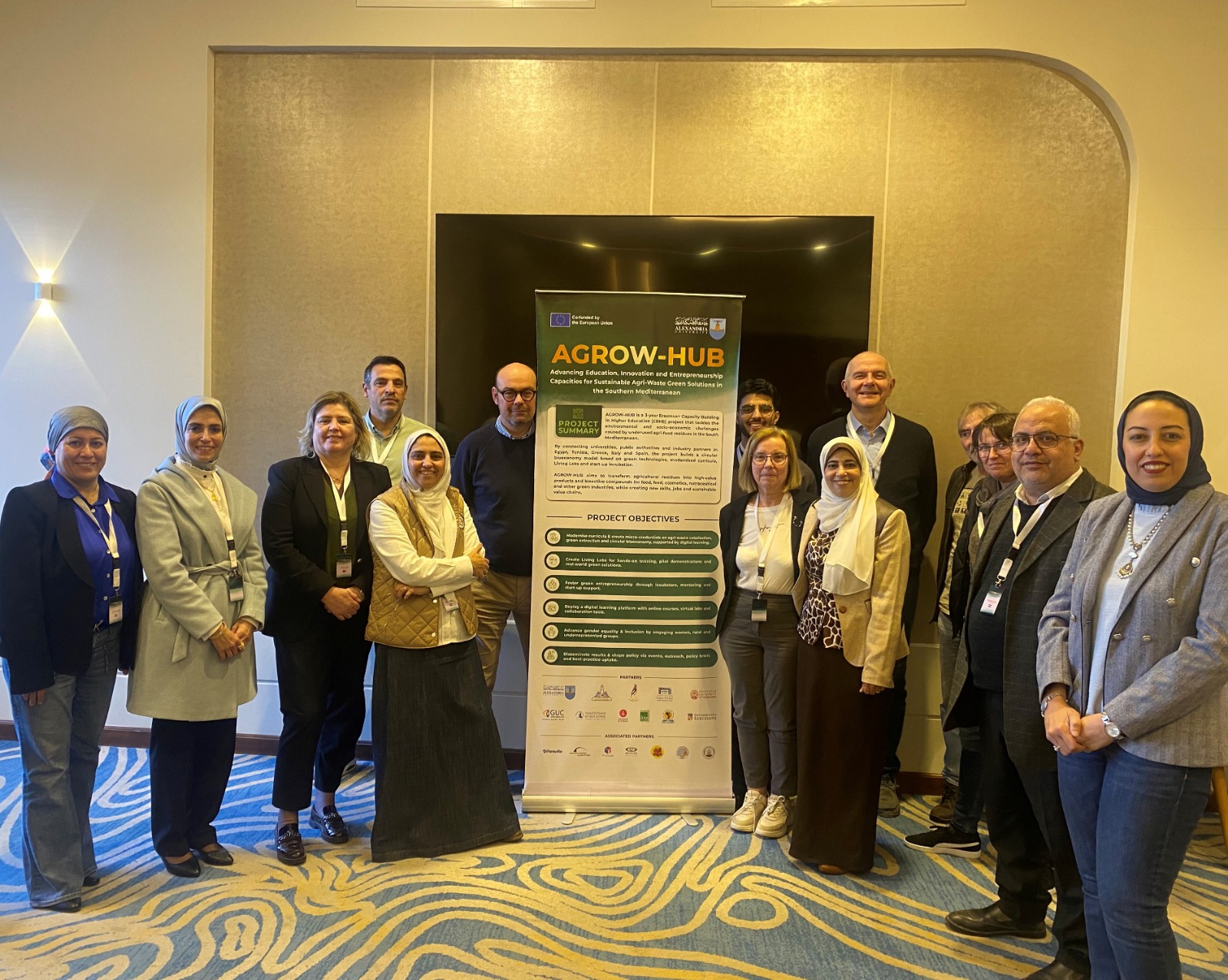 الجامعة الألمانية بالقاهرة تعزز دور البحث العلمي في تحقيق أهداف التنمية المستدامة بالمشاركة في مشروع AGROW-HUB