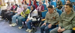1771446593630 جامعة كفر الشيخ تنظم ندوة لبناء قدرات الطلاب جامعة كفر الشيخ تنظم ندوة لبناء قدرات الطلاب من ذوي الهمم في ريادة الأعمال موقع في الجامعة
