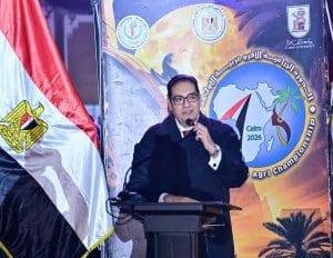 جامعة القاهرة تطلق الدورة الزراعية الأفرو عربية الأولى بمشاركة 2500 طالب من مصر والعالم العربي وأفريقيا 2 رئيس جامعة القاهرة