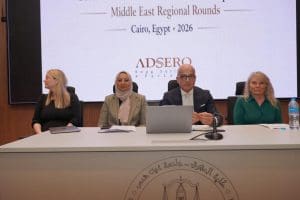 جامعة عين شمس تستضيف جولة الشرق الأوسط لمسابقة أكسفورد للمحاكم الصورية في قانون الإعلام 3 جولة الشرق الأوسط لمسابقة أكسفورد