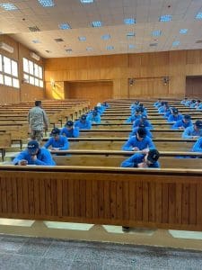 FB IMG 1770323113733 جامعة سوهاج الأهلية جامعة سوهاج الأهلية تختتم دورات التربية العسكرية والوطنية بعد 15 يومًا من الانضباط والوعي موقع في الجامعة