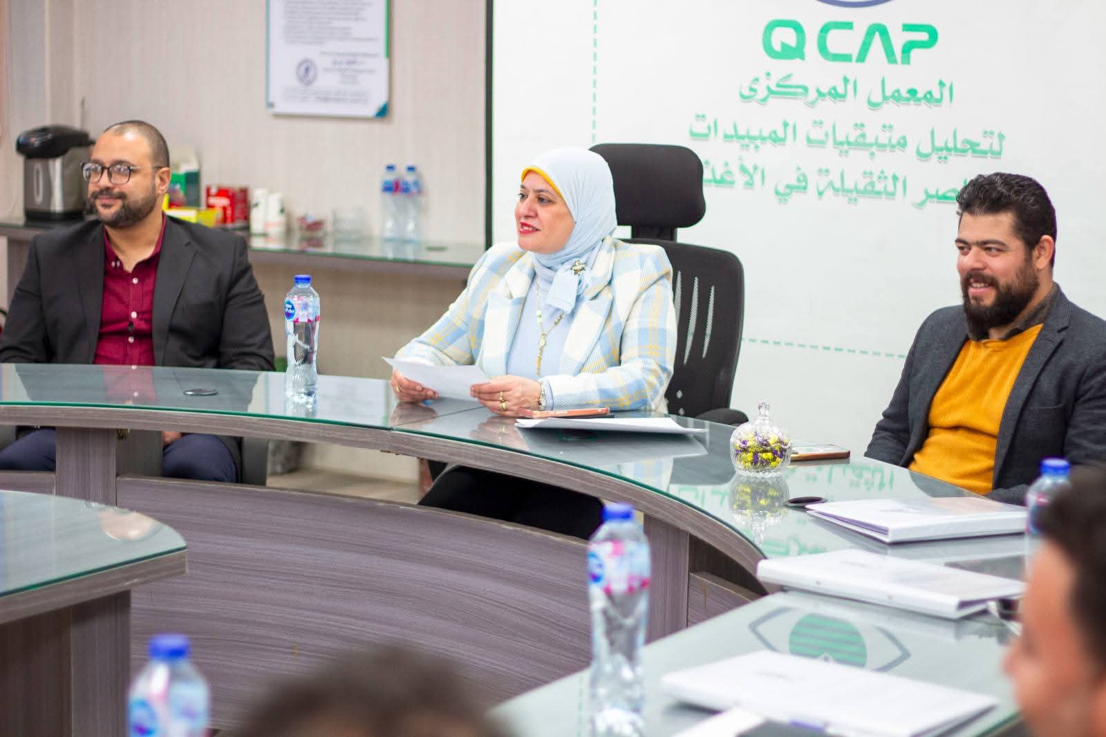 FB IMG 1770487437987 برنامجي R2E وأولمبياد الشركات الناشئة مبادرة في الجامعة البحثية.. اختتام برنامج تدريبي حول نظام إدارة الجودة للمعامل  موقع في الجامعة
