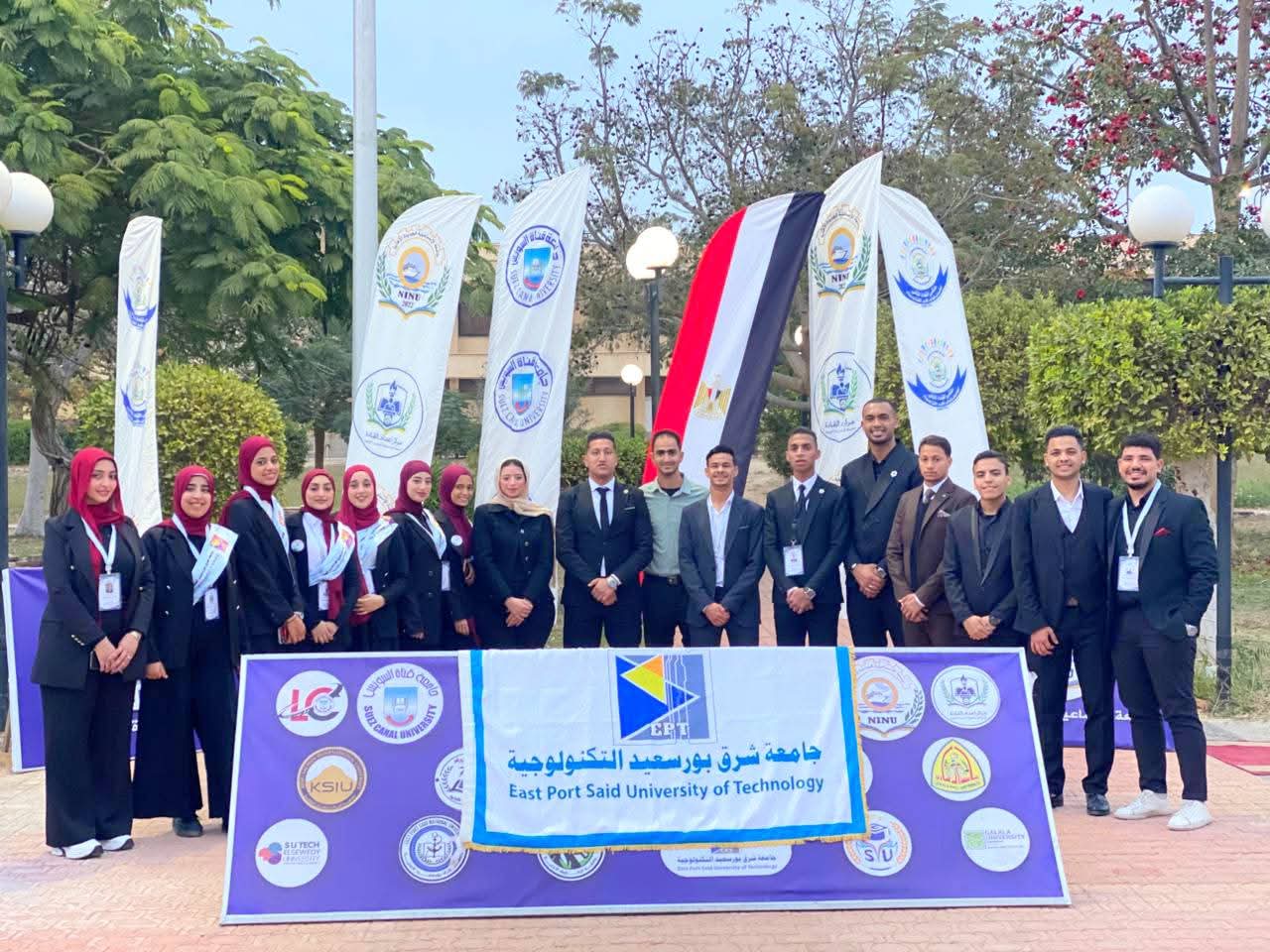 FB IMG 1770587363765 جامعة شرق بورسعيد التكنولوجية جامعة شرق بورسعيد التكنولوجية تشارك في ملتقى إعداد القادة الثاني «قادة بإدارة» موقع في الجامعة