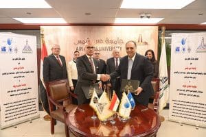 توقيع مذكرة تفاهم بين جامعة عين شمس ومؤسسة مودرن جروب لتعزيز التعليم والبحث العلمي| تفاصيل 2 توقيع مذكرة تفاهم بين جامعة عين شمس ومؤسسة مودرن جروب لتعزيز التعليم والبحث العلمي وخدمة المجتمع