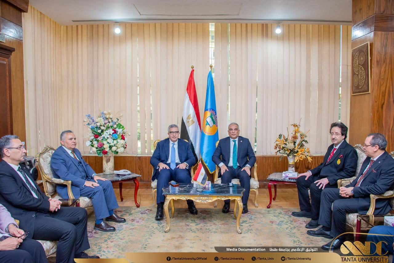 FB IMG 1770831716958 التوسع في التعليم الفني الدولي وإنشاء 100 مدرسة جديدة جامعة طنطا تستضيف الملتقى البيئي الأول لتحالف جامعات إقليم الدلتا لتعزيز الشراكة الأكاديمية والصناعي موقع في الجامعة