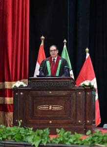في احتفالية مهيبة بجامعة القاهرة.. تخريج الدفعة 192 بطب قصر العيني "دفعة الدكتور خيري السمرة" 3 رئيس جامعة القاهرة
