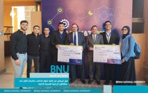 FB IMG 1771177800547 جامعة بنها الأهلية جامعة بنها الأهلية تحصد المركز الأول في هاكاثون «الرعاية الصحية الذكية 2026»  موقع في الجامعة