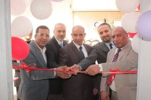 نائب رئيس جامعة أسيوط يفتتح حديقة أطفال ومنفذ سلع بمعهد جنوب مصر للأورام 2 نائب رئيس جامعة أسيوط