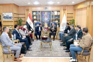 رئيس جامعة المنصورة يشهد توقيع بروتوكول تعاون مع الأكاديمية العُمانية لتأهيل الكوادر المهنية 2 رئيس جامعة المنصورة