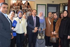 جامعة المنوفية تطلق قافلة توعوية بقرية ميت عافية لمكافحة الإدمان والعنف الأسري 2 جامعة المنوفية تطلق قافلة توعوية