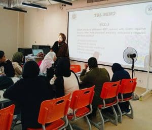 استراتيجية التعلم القائم على الفرق لطلاب كلية الطب البشري