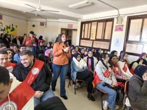 جامعة المنصورة الأهلية تنظم زيارة توعوية لطلاب STEM حول مخاطر الابتزاز الإلكتروني 3 جامعة المنصورة الأهلية