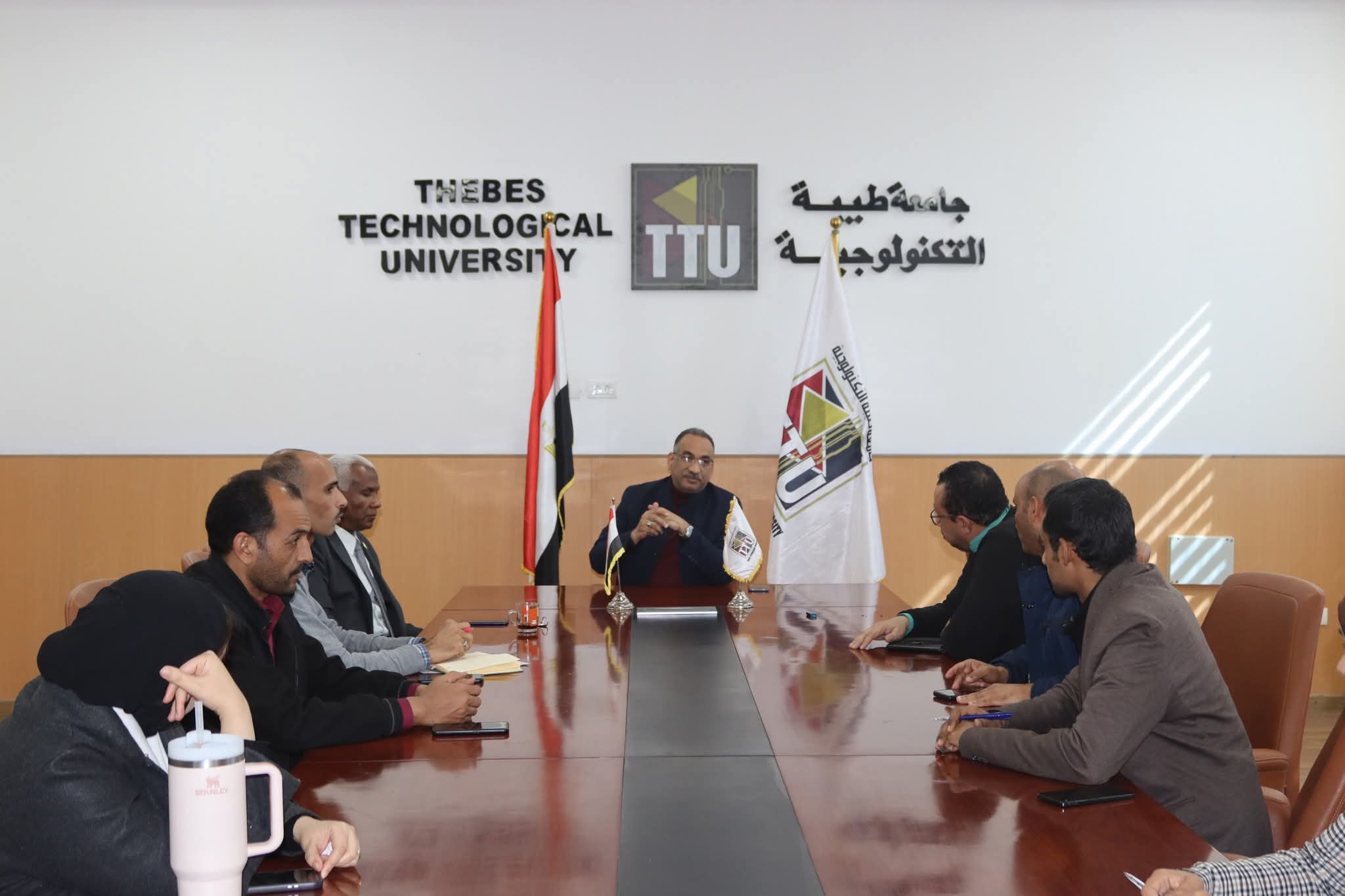 IMG 20260205 WA0209 جامعة طيبة التكنولوجية تعلن برامج أكاديمية جامعة طيبة التكنولوجية تعلن برامج أكاديمية ووحدات داعمة جديدة لتعزيز تنافسية الخريجين موقع في الجامعة