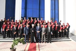 جامعة قناة السويس تستقبل وزير الأوقاف لمناقشة رسالة ماجستير بمعهد الدراسات الأفروآسيوية 5 جامعة قناة السويس تستقبل وزير الأوقاف