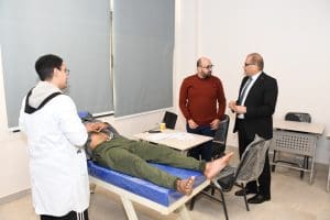 جامعة الإسماعيلية الأهلية تعزز المهارات العملية لطلاب الطب باختبارات الأوسكي الديناميكي 2 جامعة الإسماعيلية الأهلية تعزز المهارات العملية لطلاب