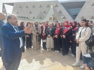 جامعة القاهرة تنظم زيارة لطلابها المتفوقين وذوي الهمم إلى المتحف المصري الكبير 3 IMG 20260213 WA0044 جامعة القاهرة جامعة القاهرة تنظم زيارة لطلابها المتفوقين وذوي الهمم إلى المتحف المصري الكبير موقع في الجامعة