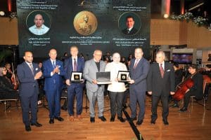 وزير التعليم العالي ومدير مكتبة الإسكندرية