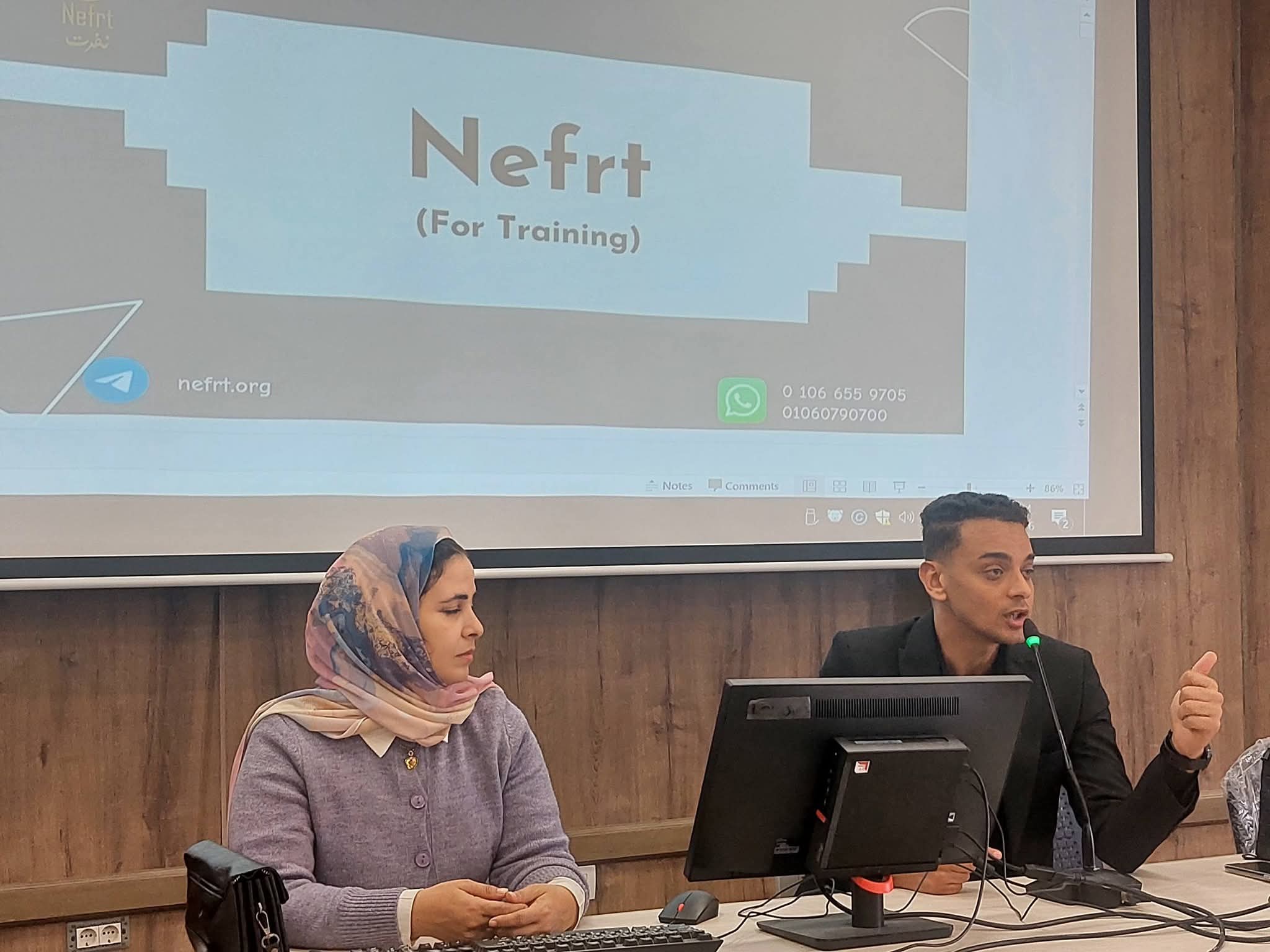 IMG 20260220 WA0103 جامعة الإسماعيلية الأهلية جامعة الإسماعيلية الأهلية تنظم ندوة لتعزيز جاهزية طلاب اللغات لسوق العمل في مجالات الترجمة موقع في الجامعة