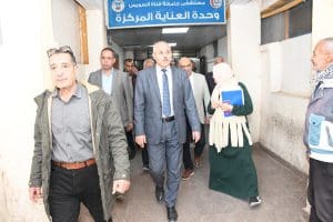 IMG 20260224 WA0097 رئيس جامعة قناة السويس يتابع تطوير الطوارئ والحروق رئيس جامعة قناة السويس يتابع تطوير الطوارئ والحروق بالمستشفى الجامعي استعدادًا لافتتاحات جديدة موقع في الجامعة