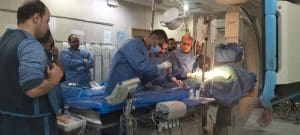 IMG 20260226 WA0163 جامعة قناة السويس جامعة قناة السويس تُنفذ لأول مرة توسعة الصمام الميترالي وتقنية الشنيور الكهربائي موقع في الجامعة
