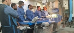 IMG 20260226 WA0164 جامعة قناة السويس جامعة قناة السويس تُنفذ لأول مرة توسعة الصمام الميترالي وتقنية الشنيور الكهربائي موقع في الجامعة